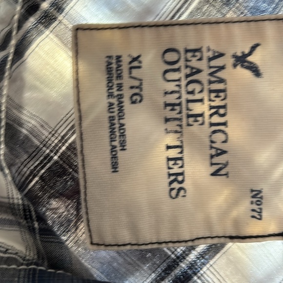 American Eagle Outfitters/2 shirts in size XL/TG Long Sleeve Vintage Fit/EC - Picture 4 of 8